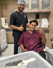 dental treatment in progress shanti dental clinic ahmedabad