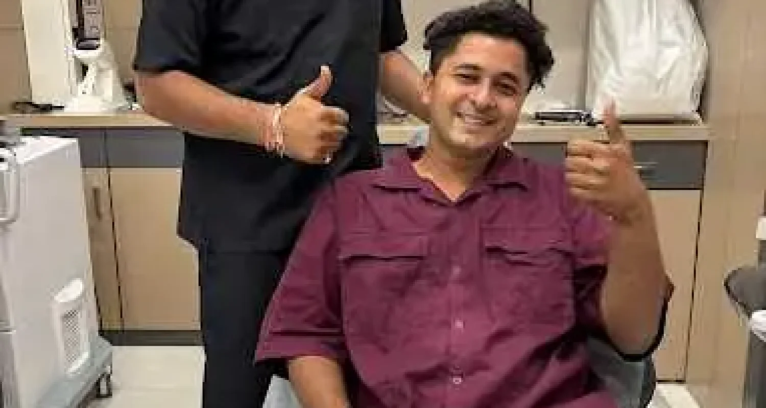 dental treatment in progress shanti dental clinic ahmedabad