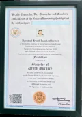 dr hinal gupta bachelor of dental surgery degree